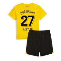 Borussia Dortmund Karim Adeyemi #27 Hemmadräkt Barn 2023-24 Kortärmad (+ Korta byxor)